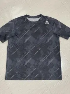 Reebok スポーツTシャツ メンズTシャツ ブラック XLサイズ