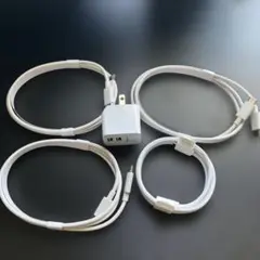 USB-C充電ケーブル4本と充電器セット