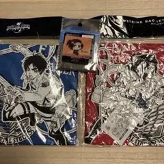 進撃の巨人　巾着　アクリルマグネット