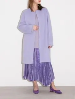FRAY I.D ノーカラーコクーンコート Sサイズ