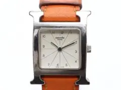稼働! HERMES★エルメス Hウォッチ ラムサス レディース 腕時計