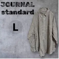 JOURNAL STANDARD relume ストライプチェックシャツ