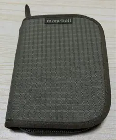 mont-bell （モンベル） ジップワレット（サイフ）グレー