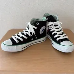 【未使用】CONVERSE ⭐︎ハイカット オールスター ブラック/グリーン