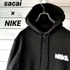 綾野剛着用！Sacai×Nike コラボパーカー2 MIU404 サカイ　ナイキ 綾野剛さん着用】sacai NIKE コラボパーカー 19-02022M - メルカリ