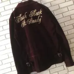 JACKROSE♡ジャックローズ ブルゾン コーデュロイバックロゴ