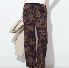 AMERICAN HOLIC サラッとleafモチーフパンツ