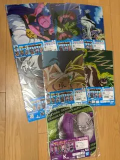 ドラゴンボール超　クリアファイル 　コンプリート