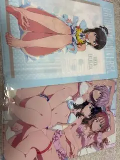 A4クリアファイル グリッドマンユニバース 宝多六花 新条アカネ 南夢芽