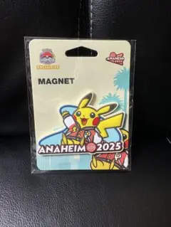 【現地限定】 WCS 2025 アナハイム ピカチュウ マグネット