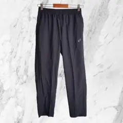 ASICS レディース パンツ ロゴプリント 両サイドポケット M
