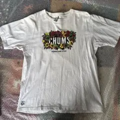 CHUMS フラワーグラフィック Tシャツ XL