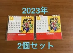 任天堂 スーパーマリオ 2023 卓上カレンダー