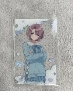 学マス　アニメバコ　アクリルカード　有村麻央