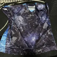 Mizuno Vネックシャツ 宇宙デザイン