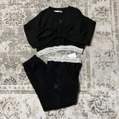 ☆新品 LOVETOXIC ラブトキ ウエストロゴ スウェット セットアップ☆