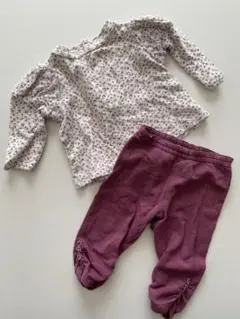 ANNA SUI mini アナスイミニ トップス ボトムス 2点セット 70