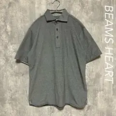 美品　BEAMS HEART ビームスハート　ポロシャツL