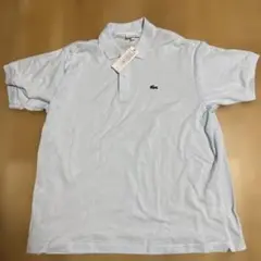 LACOSTE ライトブルーポロシャツ L1212L サイズ7