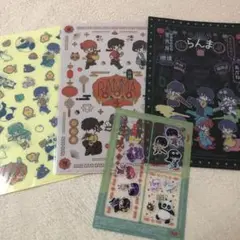 らんま1/2 アニメ クリアファイル クリアシート 4点セット