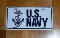 U.S.NAVY　看板　海軍　プレート