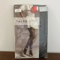 GUNZE Tuche ラメダイヤ　タイツ　ストッキング M-L