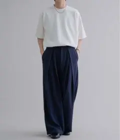 epnok センタータックワイドスラックス