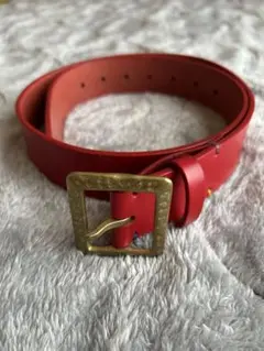 値下げ‼️Paul Smith レッド ベルト Mサイズ