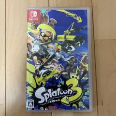 【美品Splatoon 3 Nintendo Switch ソフト