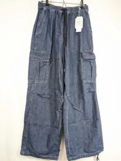 29　新品タグ付き　マックハウス　カーゴパンツ デニム　M