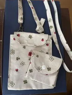 スマホポーチ・小物入れセット