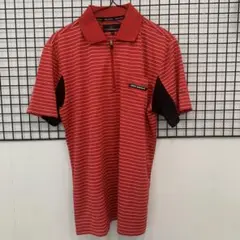 J295 GREG NORMAN 半袖ポロシャツ　M レッド