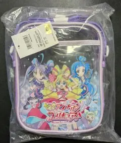 クリアショルダー 「キミとアイドルプリキュア♪」 パープル ショルダーバッグ