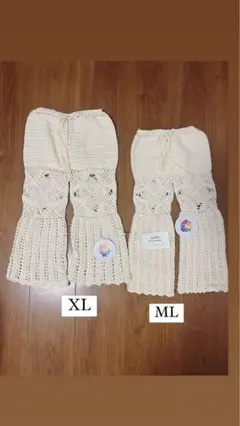 新品　Little Maddie クロシェ編みパンツ M/L XL