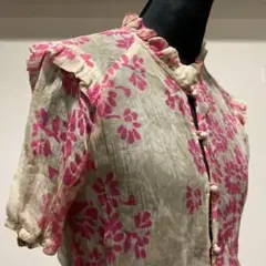 パオラフラーニPFシルクワンピース