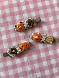 ホイップデコ ヘアクリップ