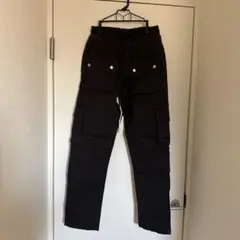 極美品 ZARA RHUIGI UTILITY ブラック カーゴパンツ XL ZARA RHUIGI UTILITY カーゴパンツ 黒 L-XL メンズ