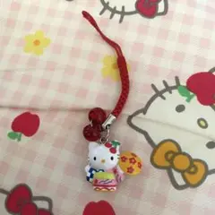 【ハローキティ】2002年 山形花笠 根付