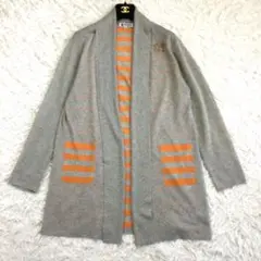 ピッコーネ★PICONE ロングカーディガン グレー 38