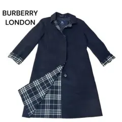 ✩.*˚【美品】BURBERRYバーバリーロンドン☆ウールコート 9号✩.*˚