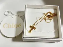 クロエ イニシャル ネックレス T