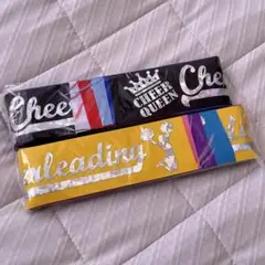 ホログラムグログランリボン cheerleading 10色セット　チアリボン