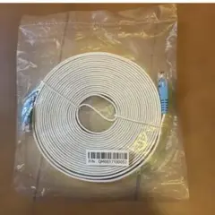 Cat5e LANケーブル ホワイト