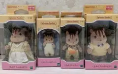 新品未開封✨シルバニアファミリー くるみリスの家族4体セット✨
