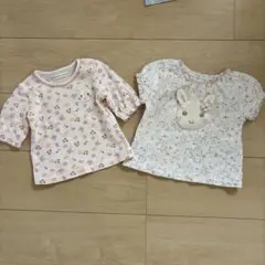 Coeur a Coeur 70サイズ Tシャツ 2枚セット