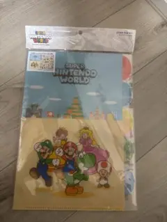 SUPERNINTENDOWORLDクリアファイル 5ポケットクリアファイル2枚