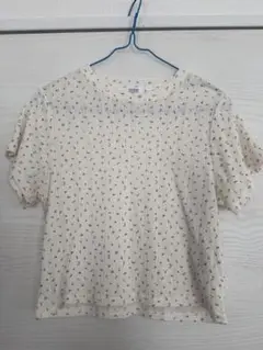 LOWRYSFARM 花柄 Tシャツ 半袖 ラブリー 可愛い ほぼ新品✨️