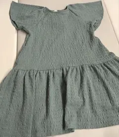 ＊新品タグ付き＊グリーン　半袖　ワンピース　120cm
