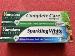 アーユルヴェーダ★歯磨き粉2種2本セット！ 80gx2本★Himalaya