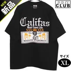 PRO CLUB CALIFAS【XL】Tシャツ ウエストコースト チカーノ 黒